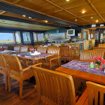 Sea safari 8 dining area