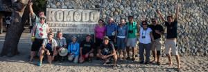 Grouph photo at Komodo National Park