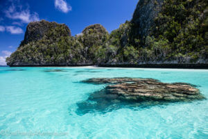Wayag in Raja Ampat is an example of an archipelago of limestone islands