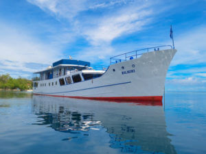 MV Bilikiki a vessel we charter for our Coral Triangle Adventure snorkeling tours