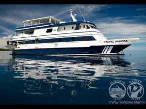 Rock Island Aggressor is a vessel Coral triangle Adventures uses for their snorkeling tours in Palau
