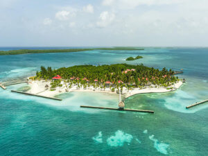 Turneffe Island Resort is a small, tropical island located on the Belize Barrier Reef System