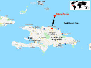route map for Silver Banks, Dominican Republic - coral triangle adventures