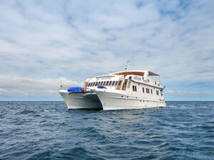 Archipel I, snorkeling boat used for Galapagos snorkeling tour - coral triangle adventures