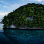 Dusk on a Rock Island in Palau